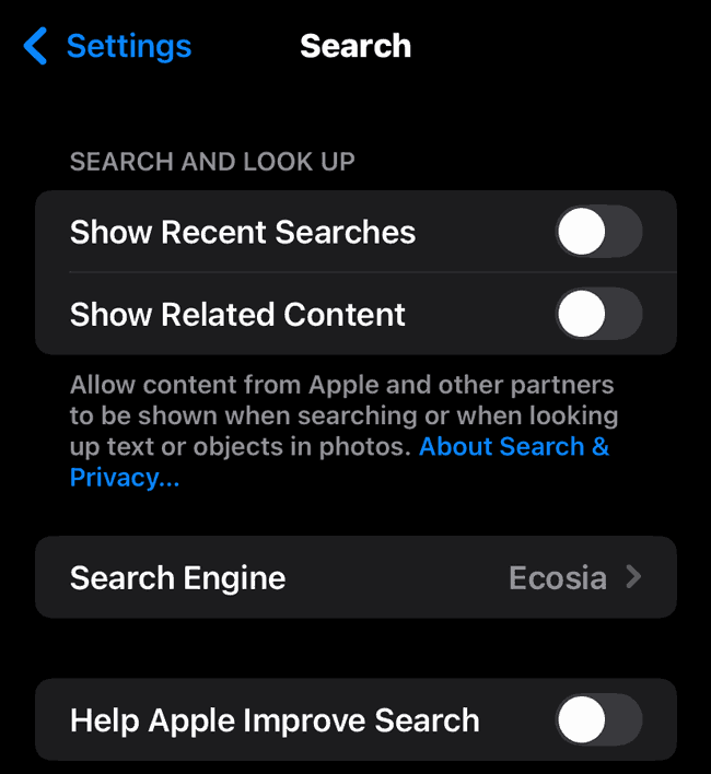 Search